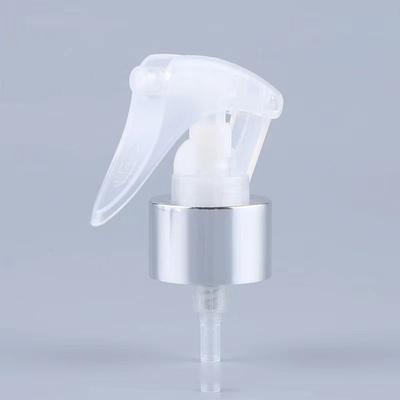 Silberkreis Aluminium Transparent Kunststoff Mini Trigger Sprayer 24/410 Größenunterstützung Anpassung