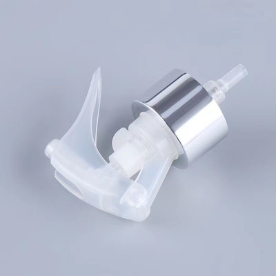 Silberkreis Aluminium Transparent Kunststoff Mini Trigger Sprayer 24/410 Größenunterstützung Anpassung