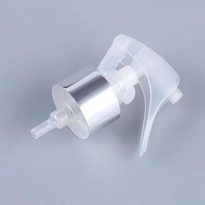 Silberkreis Aluminium Transparent Kunststoff Mini Trigger Sprayer 24/410 Größenunterstützung Anpassung