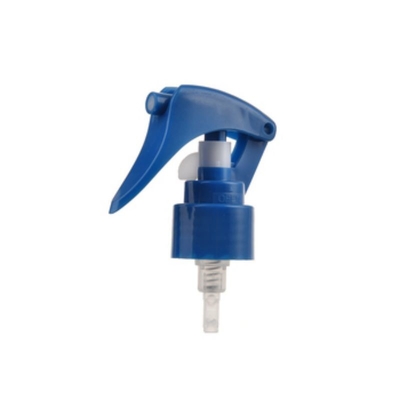 Dunkelblauer 24/410 Mini-Trigger-Sprayer mit Clip-Design für die Reinigung