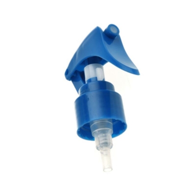 Dunkelblauer 24/410 Mini-Trigger-Sprayer mit Clip-Design für die Reinigung