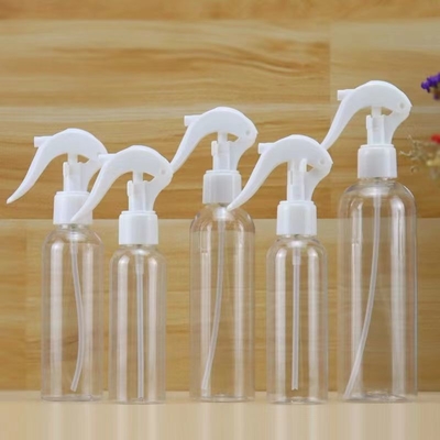 Durchsichtige 30 ml Plastikflasche Unterstützung Anpassung Match mit Trigger Sprayer