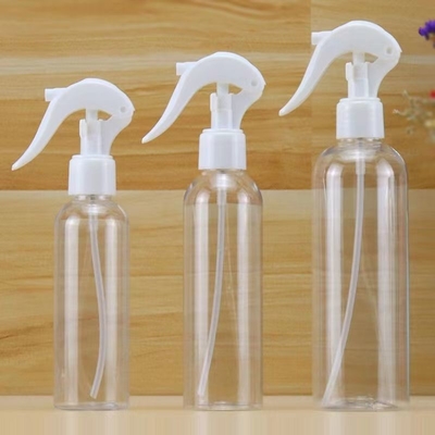 Durchsichtige 30 ml Plastikflasche Unterstützung Anpassung Match mit Trigger Sprayer