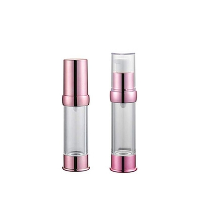 Rose Gold 30ml UV Aluminium Luftlose Pumpenflasche für Hautpflege