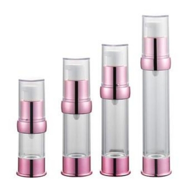 Rose Gold 30ml UV Aluminium Luftlose Pumpenflasche für Hautpflege