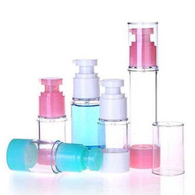 Rosa Farbe Normal verwendet Plastik 50 ml Luftlose Pumpe Flasche Für kosmetische Körperpflege