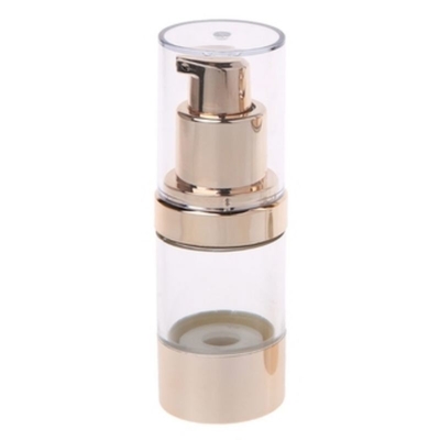 Hochwertige Gold Aluminium 20ml Plastik Luftlose Pumpe Flasche Verwendung Hautpflege