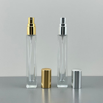 10 ml Glas-Parfümflasche mit Sprühpumpe und Überdeckung