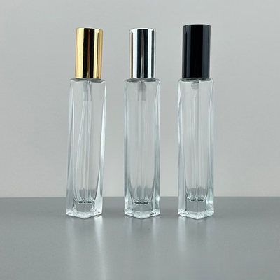 10 ml Glas-Parfümflasche mit Sprühpumpe und Überdeckung
