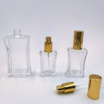 Individuelle 20 ml, 30 ml und 50 ml Glasflasche mit Aluminium-Sprühgerät und Überdeckung