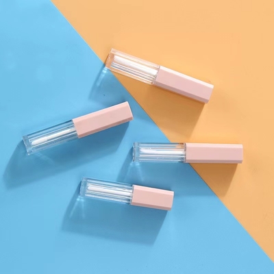 Rosafarbige Plastik 1,2-ml-Lipgloss-Rohrleere mit individuellen Farben