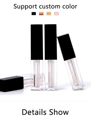 1.2 ml Fassungsvermögen Plastik-Quadratform leerer Lippenstift-Rohrbehälter für Verpackungen