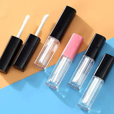 1.2 ml Kapazität Individuell gefertigter leerer Kunststoffbehälter für Lipgloss-Rohrverpackungen