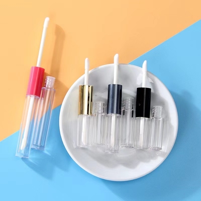 Individuell angepasste 1 ml, 1,5 ml und 2,5 ml Doppelkopfbehälter für leere Lippenstiftrohr