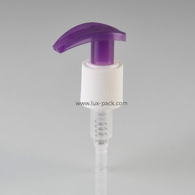 24/410 28/410 Lotionspumpe mit Links-Rechts-Schalter aus Kunststoff-PP-Material und Verschluss