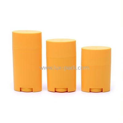 Anpassbarer 30ml 50ml 75ml PP Deodorant-Stick-Behälter