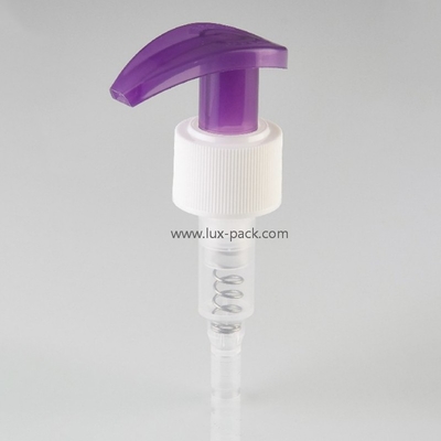 Individuelle Farb-PP-Kunststoff-Lotionpumpe für Kosmetika 24 mm 28 mm
