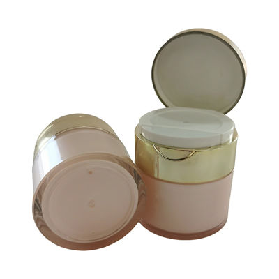 50g Acryl-Glas ohne Luft mit Flip Top-Kappe