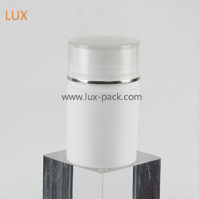 50 ml 100 ml klare luftlose Pumpenflasche für die Verpackung von Kosmetika