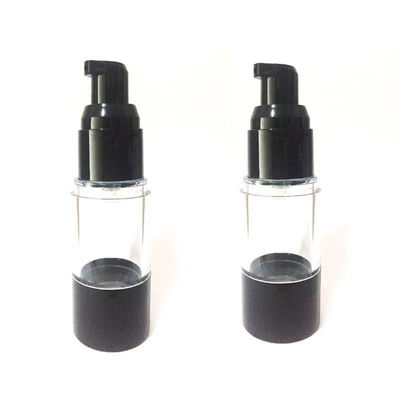 Maßgeschneiderte 15ml 30ml 50ml auslaufsichere Airless-Pumpflasche mit kontrollierter Abgabe für Hautpflege und Kosmetik