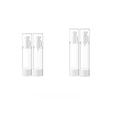 Kundenspezifische 15ml 30ml 50ml 80ml 100ml 120ml Kunststoffflasche Vakuum Kosmetikseren Cremes Flasche