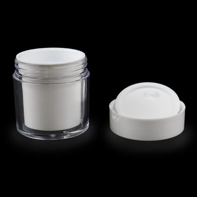 Zusammengestellte AS PP Creme Jar 15g 50g Doppelschalen