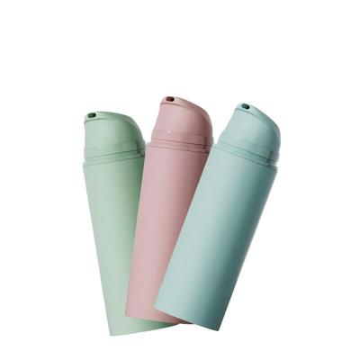 50 ml nachfüllbare Airless-Pumpflasche mit individuellem Farbdruck für Hautpflege und Kosmetik