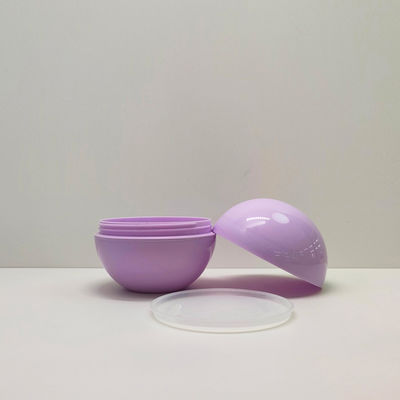 Benutzerdefinierte Farbe 5g-80g Leichtgewicht Kugelflaschencreme-Glas mit 100% frischem PET und 20 Tage Vorlaufzeit