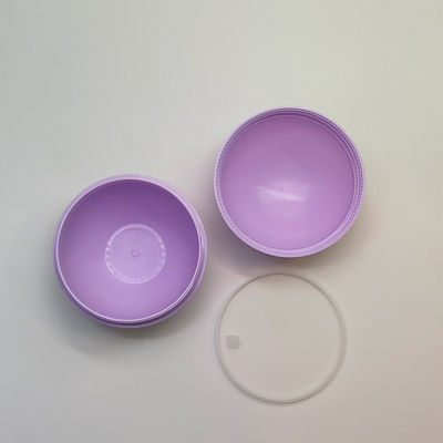 Benutzerdefinierte Farbe 5g-80g Leichtgewicht Kugelflaschencreme-Glas mit 100% frischem PET und 20 Tage Vorlaufzeit