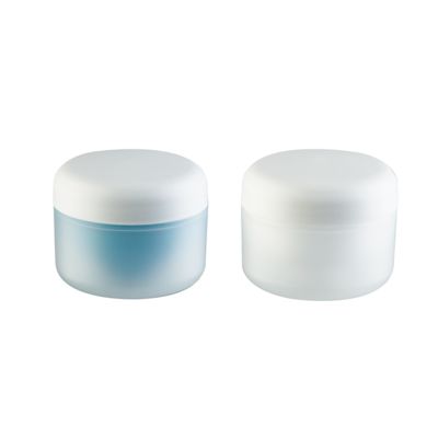 Custom Color Matt PP Plastic Cream Jar with 100% Fresh PET and 20 Days Lead Time for Cosmetic Packaging