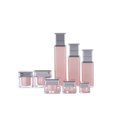 Wholesale Luxury Acrylic Lotion Bottles with Cream Pump in 30g 50g 100g Sizes for Cosmetic Packaging