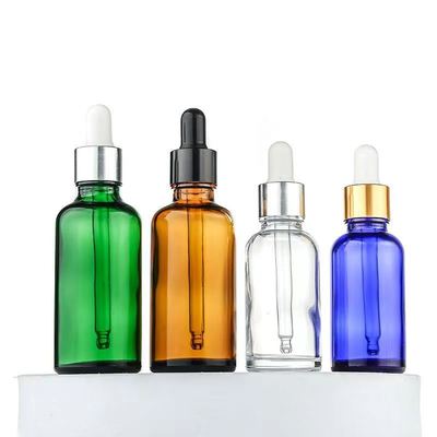 Borosilicate Glass Light-Blocking Dropper Bottle with Precision Dropper for Essential Oils