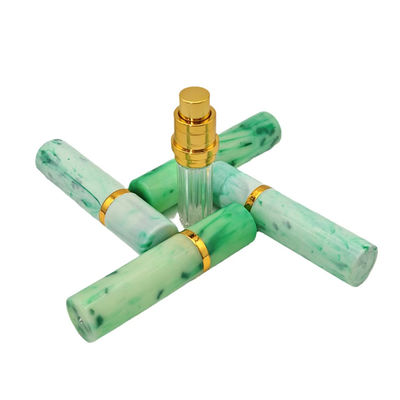 Elegantes Marmormuster Oberfläche ABS 5ml Parfümflasche mit Spray-Bodenfüllung sehr beliebt Verkauf Unterstützung Anpassung