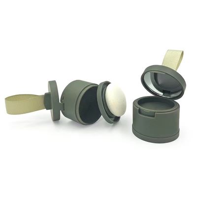 4G-Größe ABS-Material Pulvergehäuse mit kundenspezifischer Farbe Haarlinie Finish und Spiegel enthalten