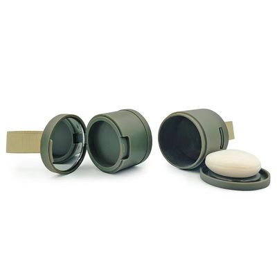 4G-Größe ABS-Material Pulvergehäuse mit kundenspezifischer Farbe Haarlinie Finish und Spiegel enthalten