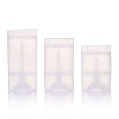 Wiederverwertbar, leicht zu tragen, ovaler Form, drehbar, leer, Deodorant-Stick-Container für DIY-Wiederauffüllungen