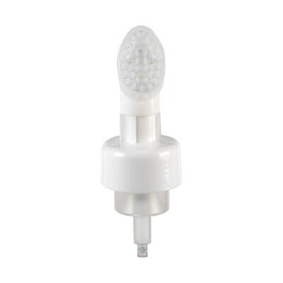 42 mm Wiederauffüllbare Schaumpumpen-Dispenser mit Seidenfaserdruck und Silikonbürste für die Hautpflege