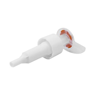 Kunststofflotionspumpe mit mehrfacher Größe 24mm 28mm Nichtverschütterung Dichtungsdesign und kundenspezifische Rohrlänge für flüssige Seifenflaschen