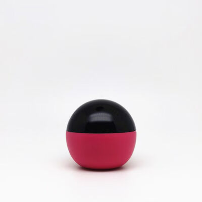 Kugelförmiger Kunststoff-Cremebehälter in den Größen 5g, 25g, 50g und 80g mit individuellem Artwork-Druck für Hautpflegeverpackungen