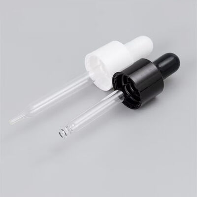18mm 20mm 24mm Halsgröße Silikon Pipette Plastiktropfdropper für ätherisches Öl mit chemischer Beständigkeit und präziser Messung