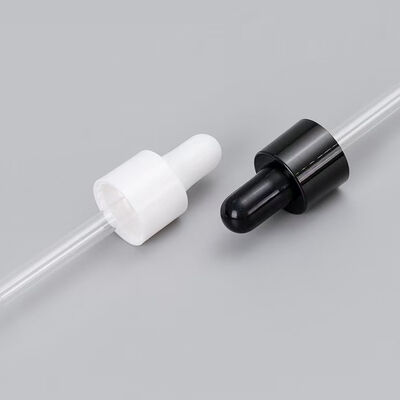 18mm 20mm 24mm Halsgröße Silikon Pipette Plastiktropfdropper für ätherisches Öl mit chemischer Beständigkeit und präziser Messung