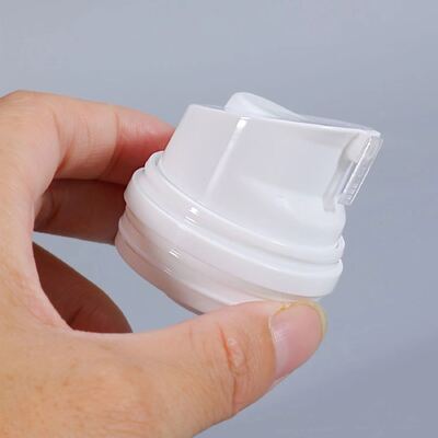 30 ml 50 ml 80 ml 100 ml 120 ml 150 ml Crimp Typ PP Leckdichte Plastikflasche ohne Luftpumpe für Hautpflegeprodukte
