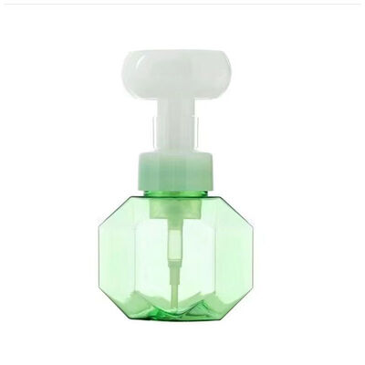 Kosmetik-Pumpenspender mit Blumen-Schaumkopf 42mm 43mm Schaumspenderpumpe mit anpassbaren Optionen