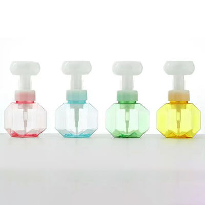 Kosmetik-Pumpenspender mit Blumen-Schaumkopf 42mm 43mm Schaumspenderpumpe mit anpassbaren Optionen