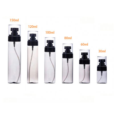 30/60/80/100/120/150ML Kosmetik-Sprühflasche in mehreren Größen, auslaufsicher, schlagfest für feinen Nebel für Hautpflege