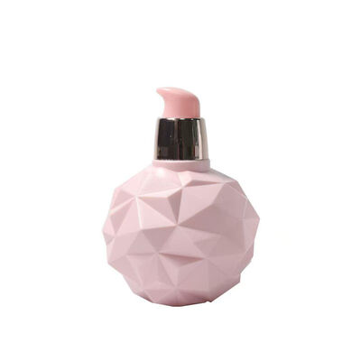 120/300ML Kosmetik-Sprühflasche mit Diamantschliff und lebensmittelechtem Kunststoff für Hautpflege-Lotion-Behälter