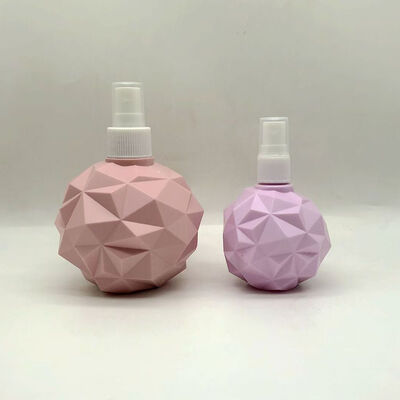 120/300ML Kosmetik-Sprühflasche mit Diamantschliff und lebensmittelechtem Kunststoff für Hautpflege-Lotion-Behälter