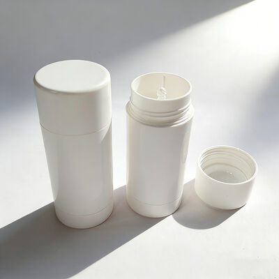 Großhandel 30g 50g 75g 100g PP Kosmetikqualität Leere Deostick-Tuben mit kundenspezifischem Siebdruck