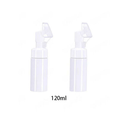 100ml 200ml Wiederverwendbare Silikonbürsten-Schaumflasche mit Schaumpumpe für Gesichtsreiniger und Seifenspender