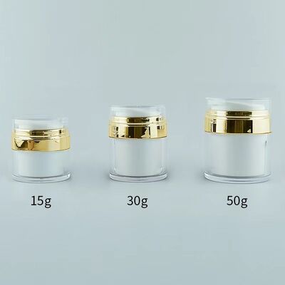 Nachfüllbare Airless-Pumpflasche mit anpassbarem Design in den Größen 15/30/50/100 ml für Hautpflege und Kosmetik